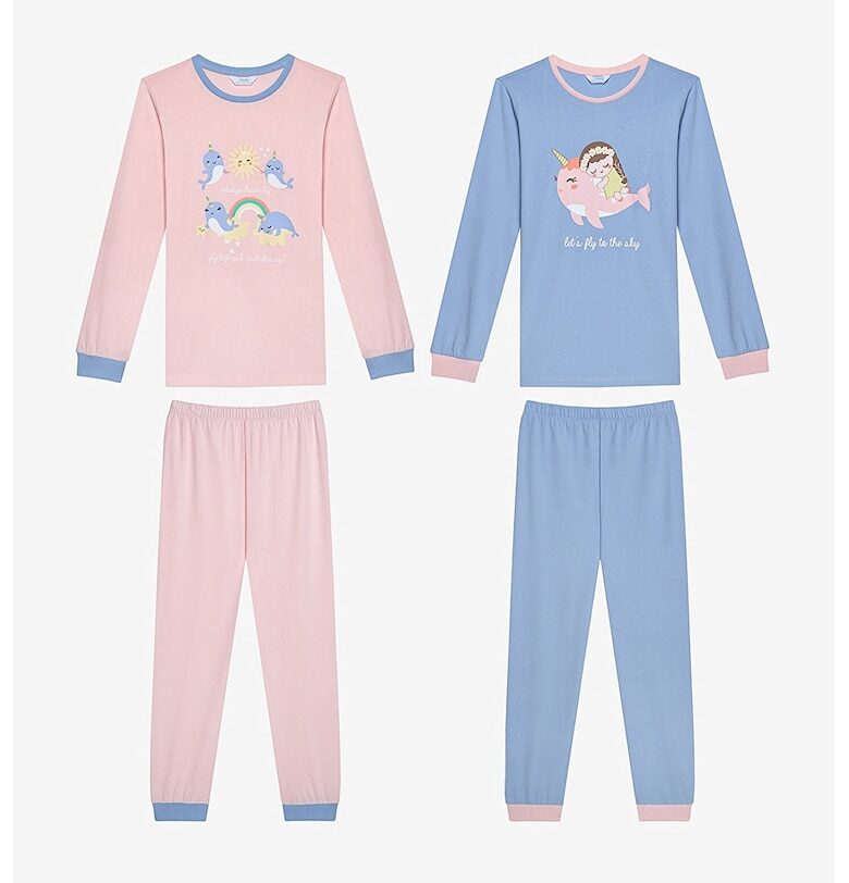 Памучна пижама с десен - 2 чифта Penti