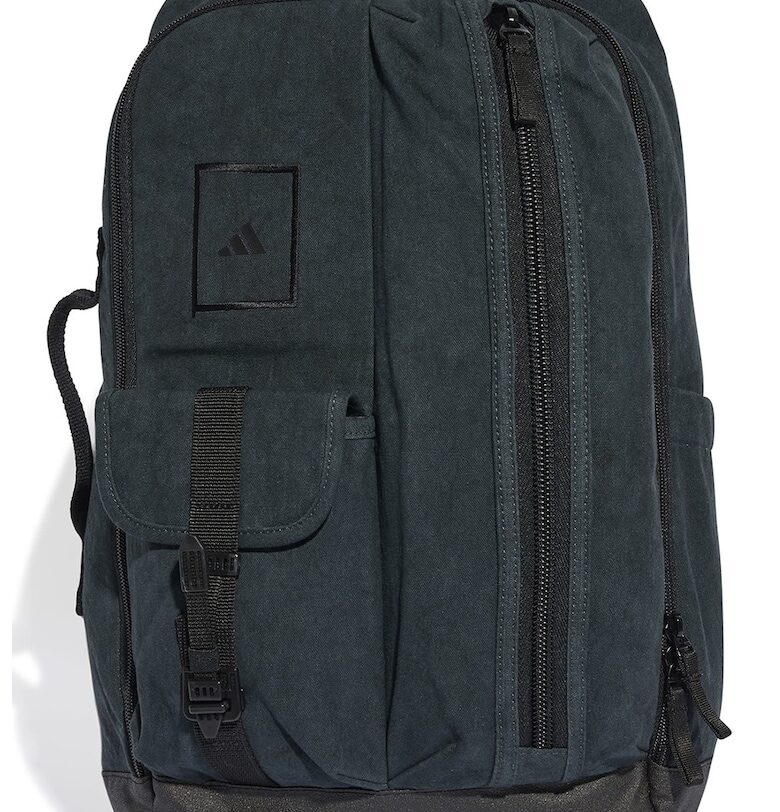Памучна раница с много джобове - Въглен сиво adidas Performance