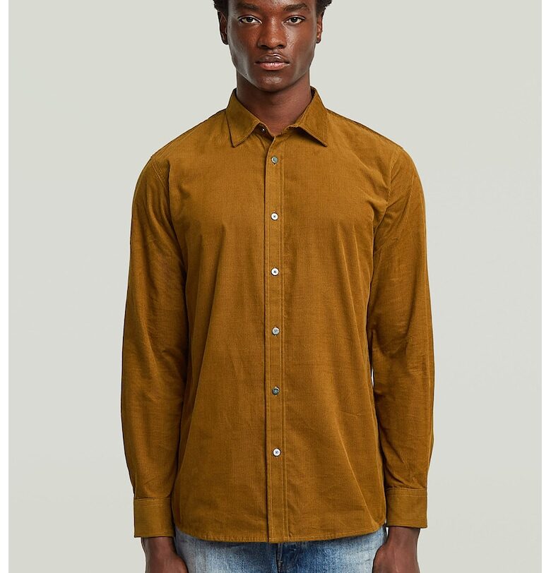 Памучна риза - Карамел G-STAR