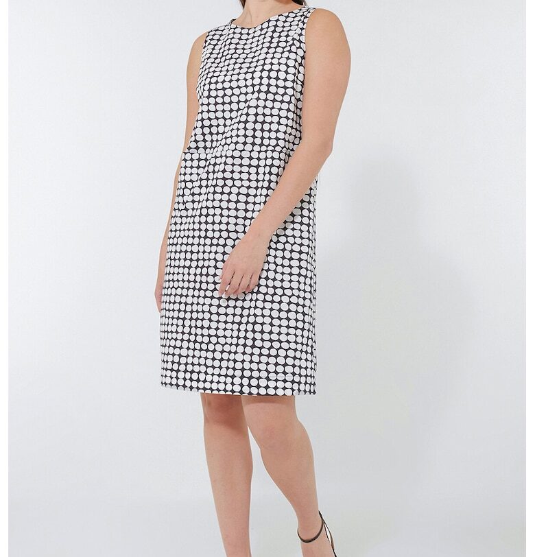 Памучна рокля с отделящи се ръкави ELENA MIRO