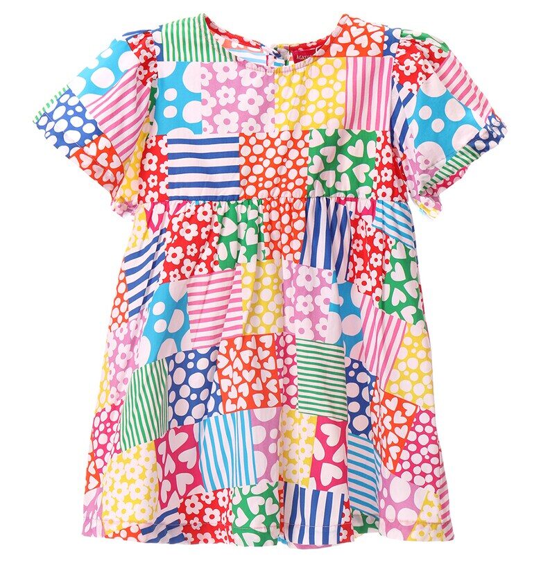 Памучна рокля с принт - Многоцветен Agatha Ruiz de la Prada