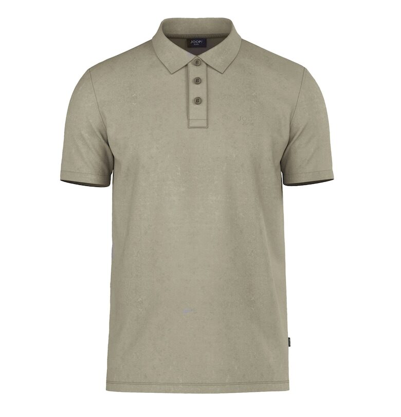 Памучна тениска Ambrosio с яка JOOP Jeans