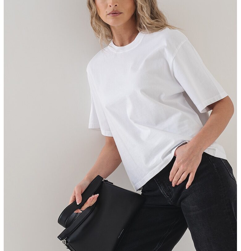 Памучна тениска - Бял AGOLDE