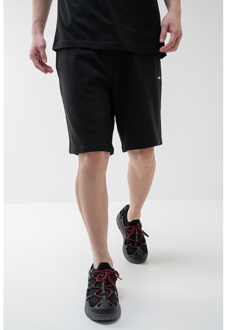 Памучни бермуди Dayono - Черен HUGO