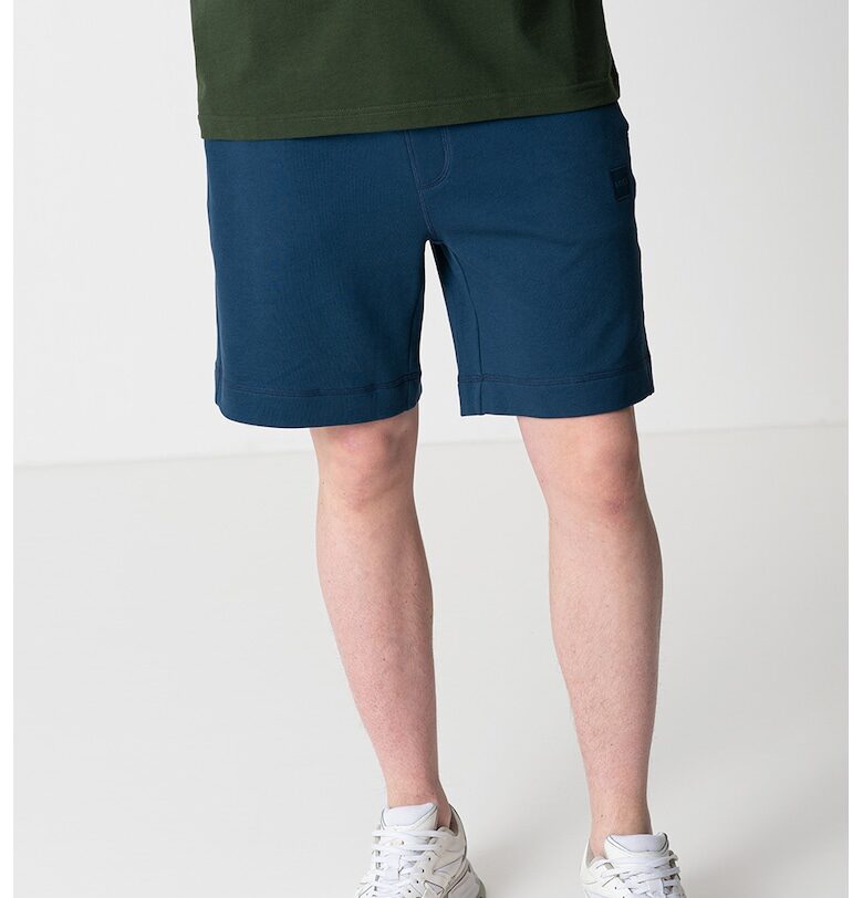 Памучни спортни бермуди - Тъмносин BOSS