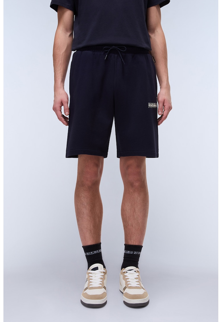 Памучно спортни бермуди Gori - Тъмносин Napapijri