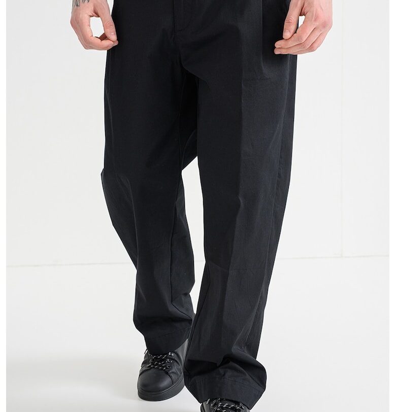 Памучно чино Roy - Черен HUGO