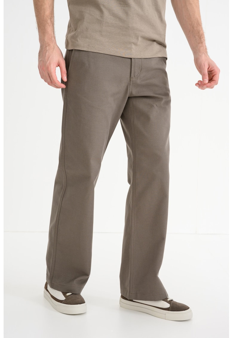 Панталон Fogan с колан - Сиво-бежов HUGO