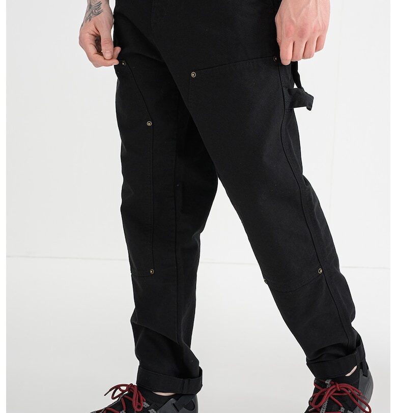 Панталон Gioro със стеснен крачол - Черен HUGO