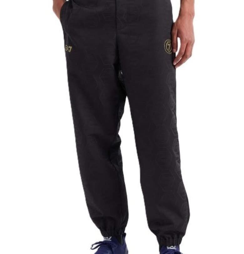 Панталон  Lifestyle - М ПАНТАЛОН С ГРАФИЧЕН ДИСКОВЕ - 7M000264-AF13722-UC001 - Черен - Черен EA7