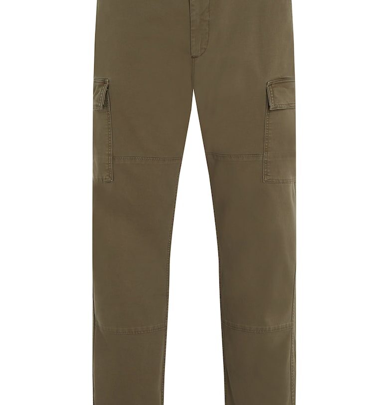 Панталон карго със свободна кройка - Каки Tommy Hilfiger