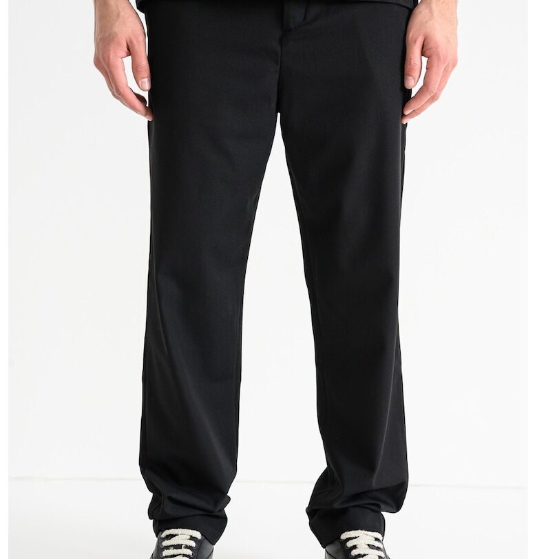 Панталон с вълна - Черен HUGO