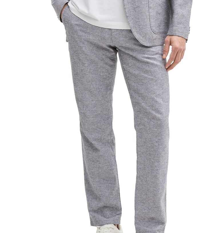 Панталон с лиосел - Сив меланж Tom Tailor