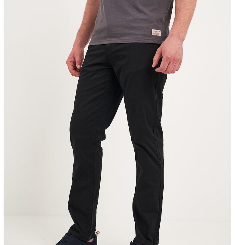 Панталон със средна талия - Черен Timeout