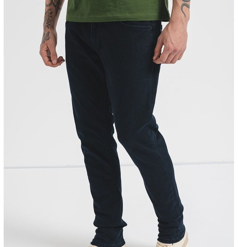 Панталон със средновисока талия - Тъмносин Pepe Jeans London