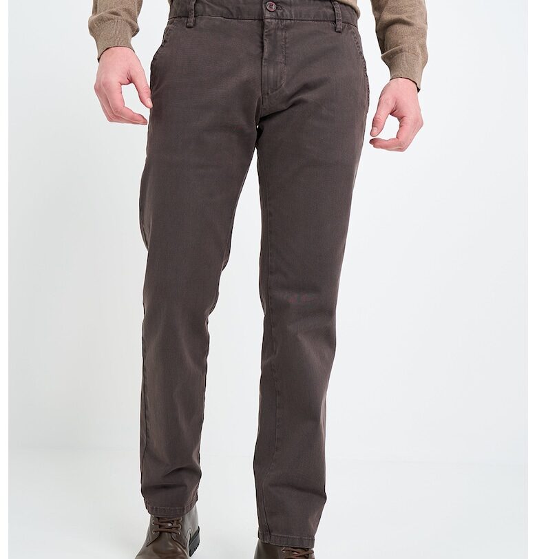 Панталон чино със скосени джобове - Кафяв Timeout