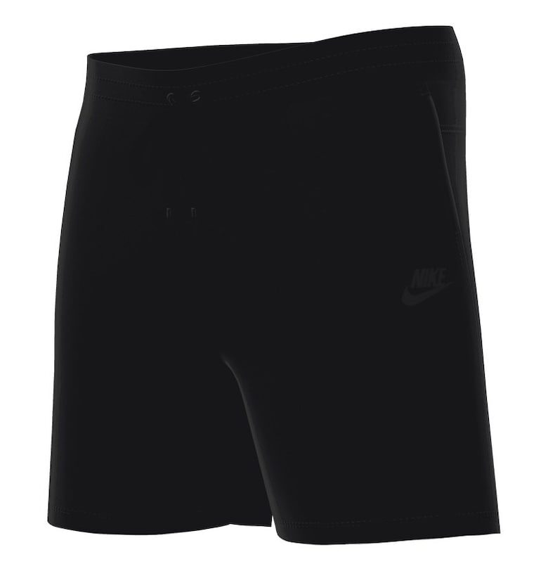 Панталони  за момчета - b nsw tech flc къси - FD3289-010 - черни - Черен Nike