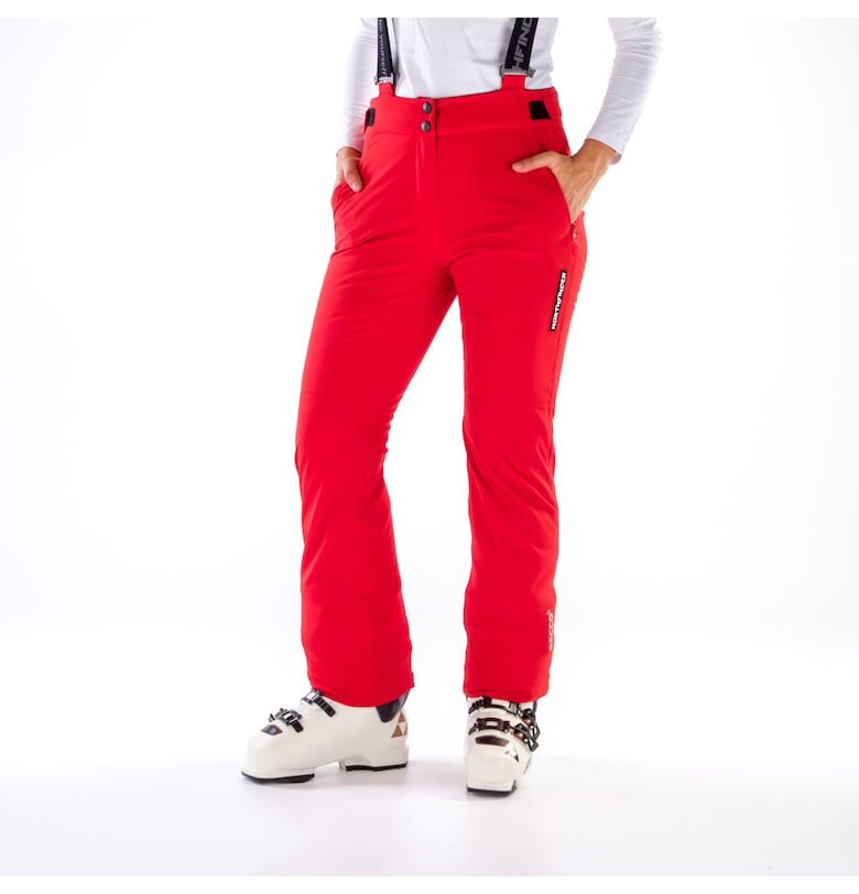 Панталони за ски с изолация Primaloft®10K/10K дамски Cassandra - Червен NORTHFINDER