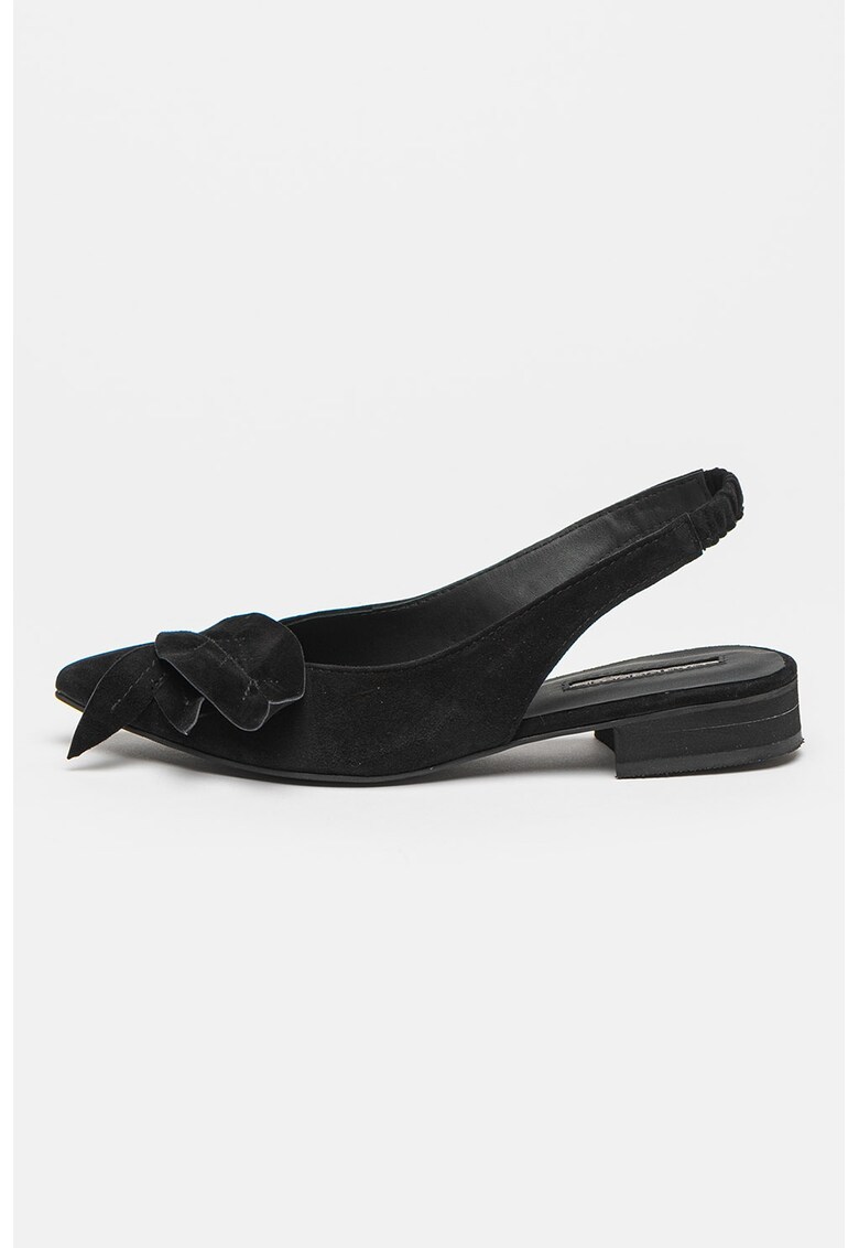 Пантофки с остър връх - Черен Mihaela Glavan