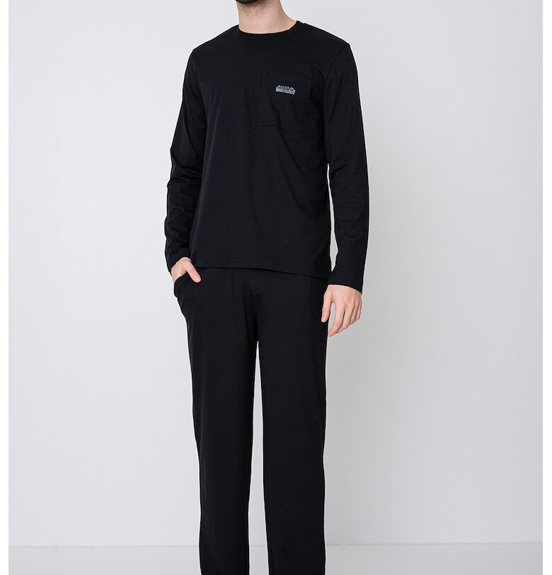 Пижама с лого - Черен HUGO