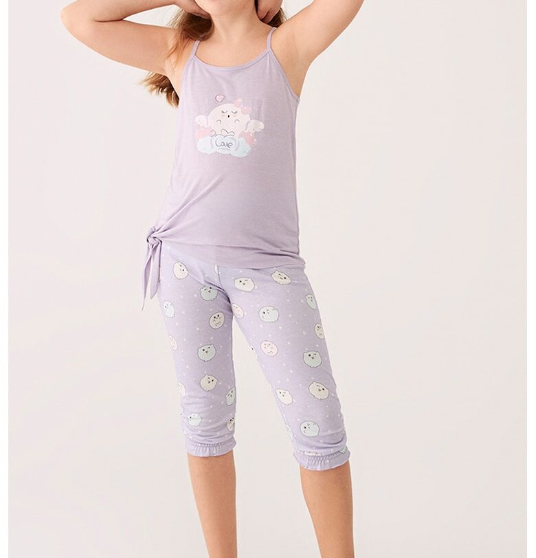 Пижама с фигурален десен DAGI