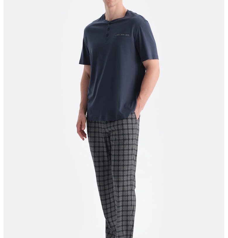 Пижама с цепка с копчета - Многоцветен DAGI