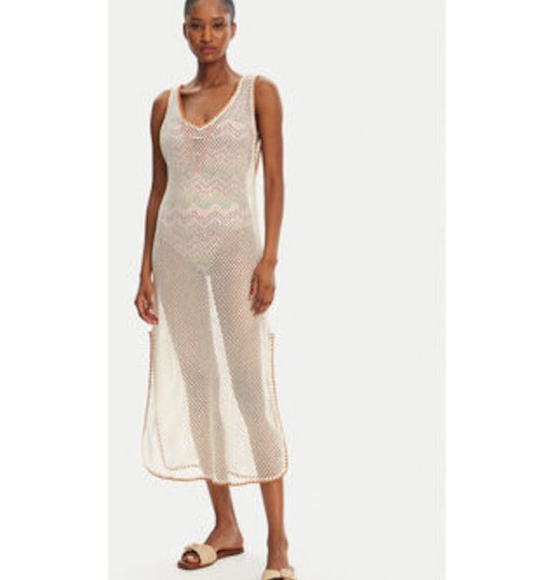 Плажна рокля -  екрю Banana Moon