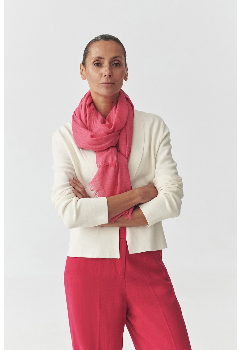 Плетен пуловер - Слонова кост Tatuum