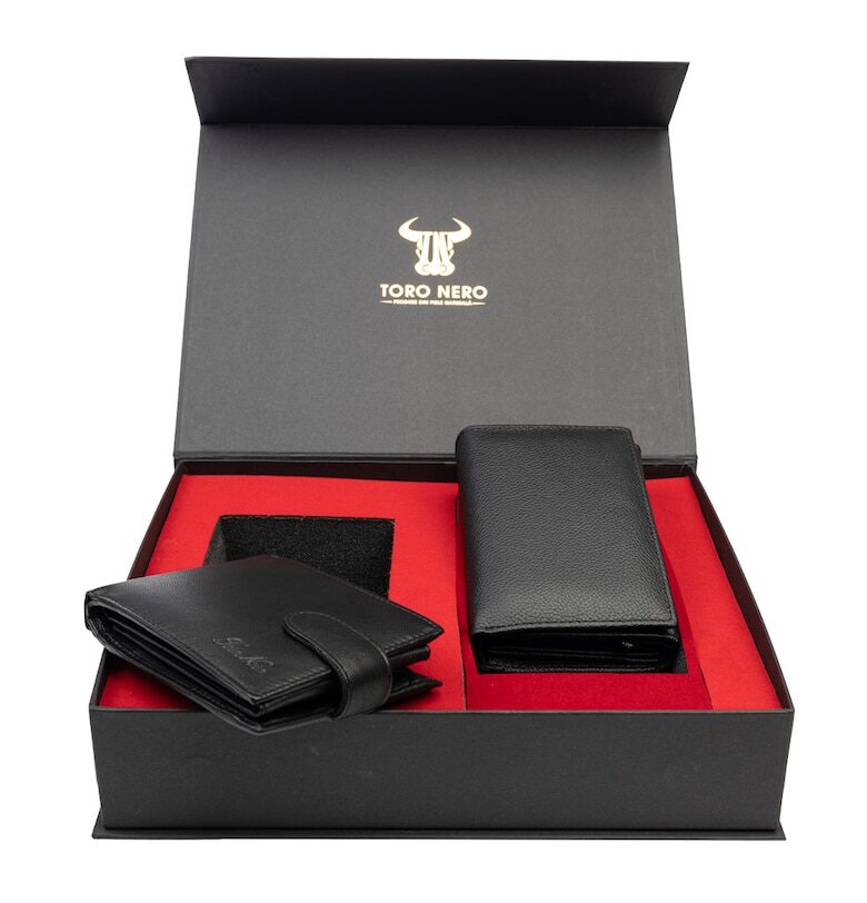 Подаръчен комплект Little-Viki - Черен Toro Nero