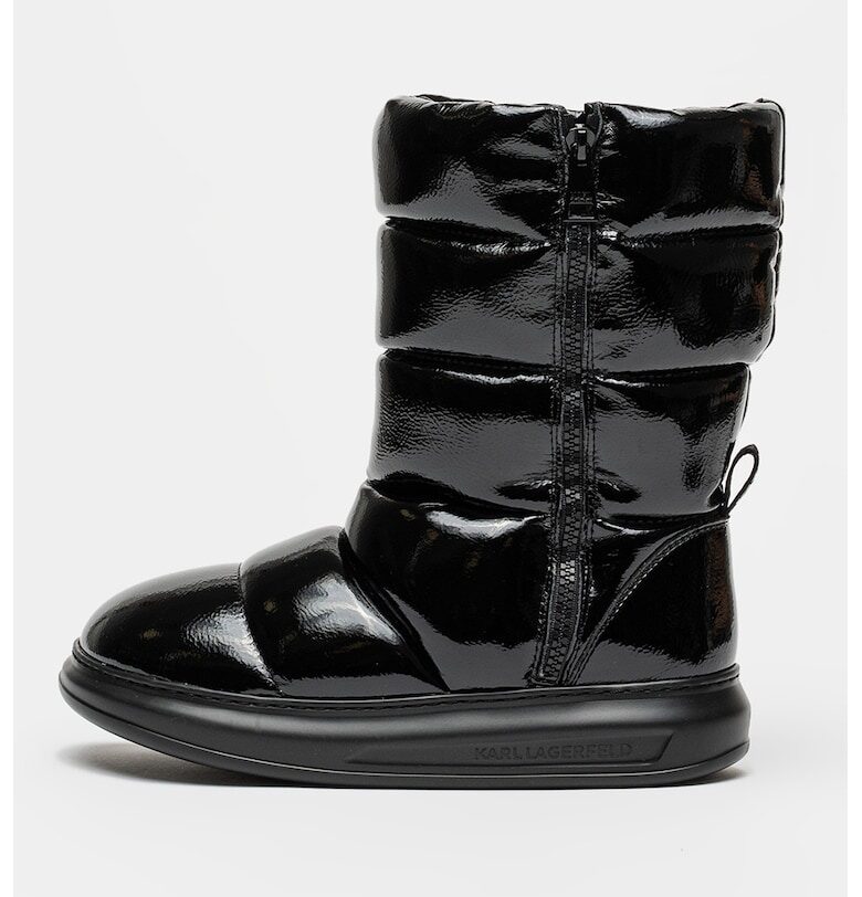 Подплатени ботуши до коляното Kapri Kosi - Черен Karl Lagerfeld