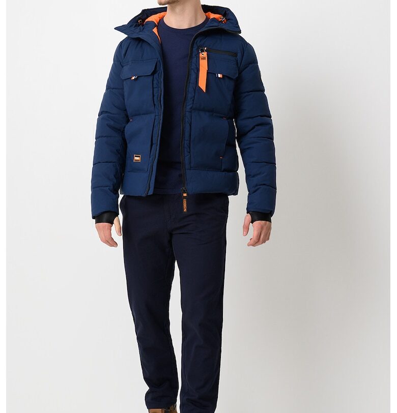 Подплатено зимно яке Dosiba - Тъмносин Geographical Norway