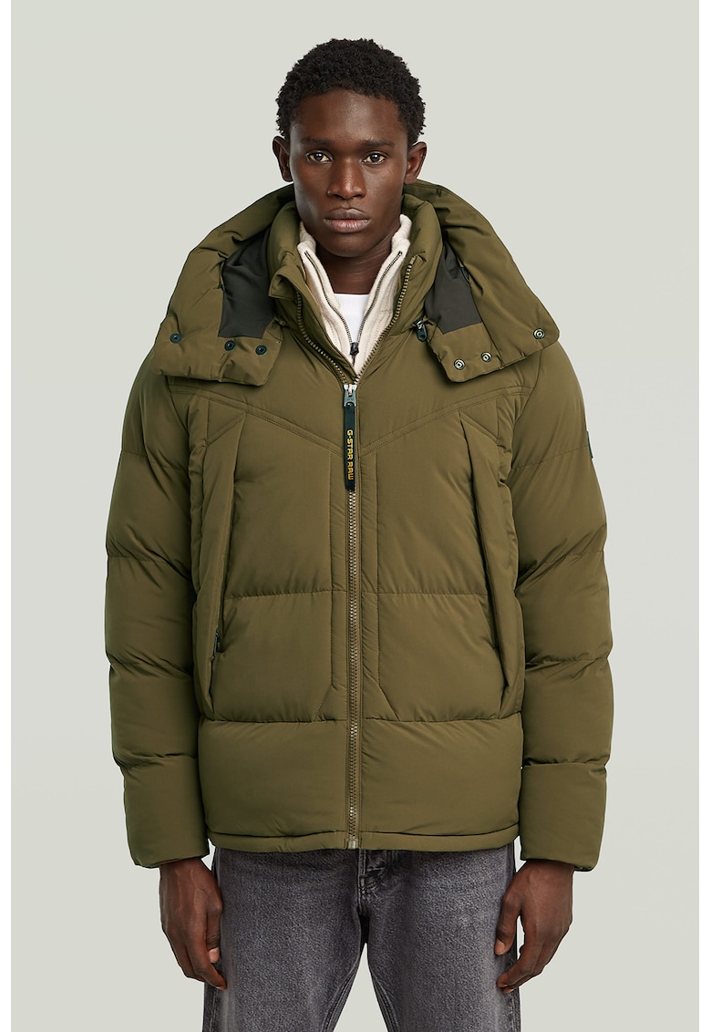 Подплатено зимно яке Whistler с качулка - Маслинено зелено G-STAR