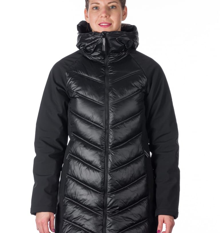 Подплатено зимно яке с качулка - Черен NORTHFINDER