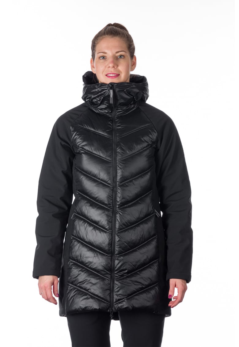 Подплатено зимно яке с качулка - Черен NORTHFINDER