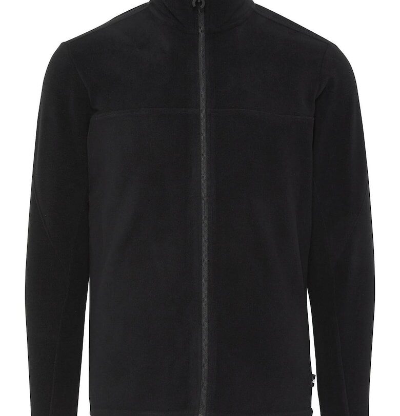 Поларен суитшърт с лого на гърба - Черен Chiemsee