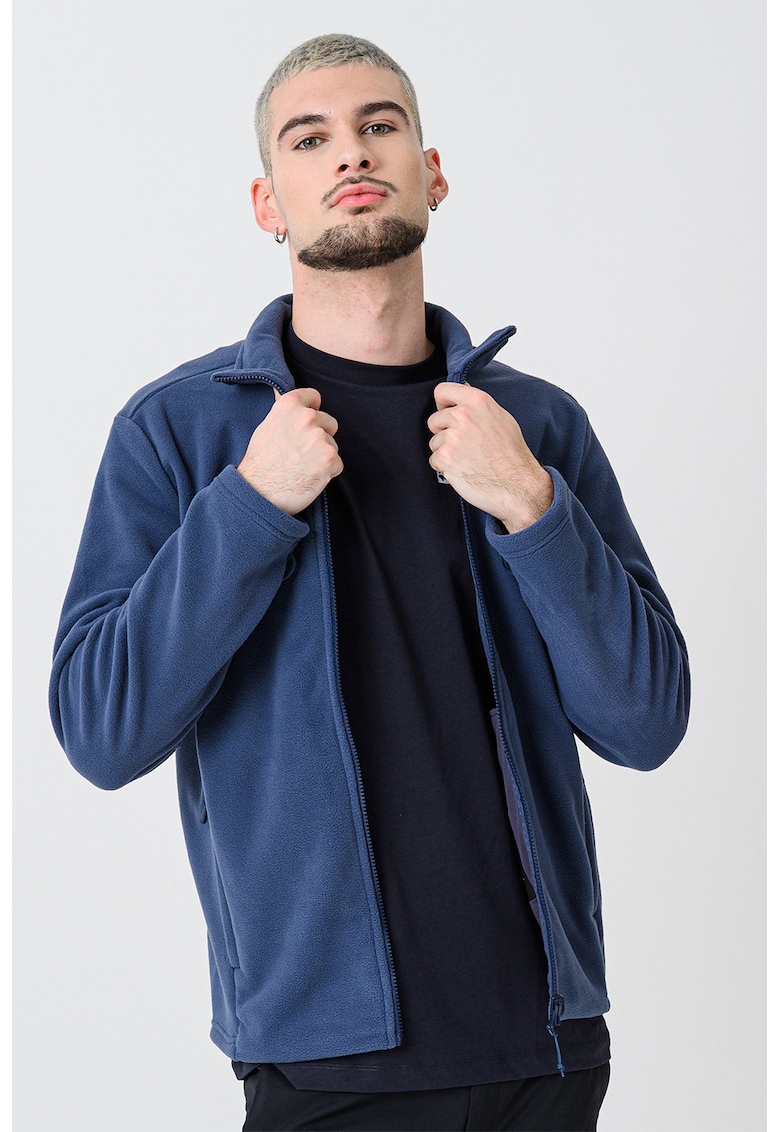 Поларено яке Winterstein с джобове - Тъмносин Jack Wolfskin