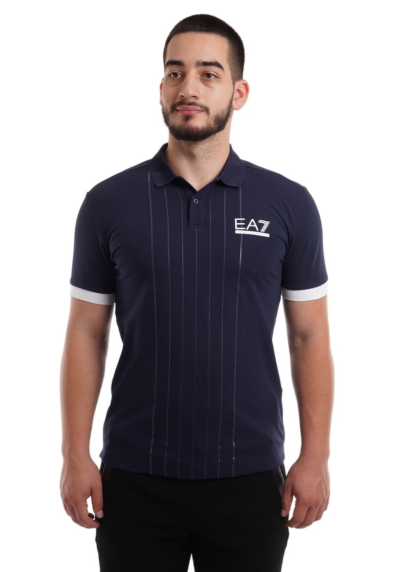 Поло тениска Emporio Armani Golf Club M Polo PQ ST Stripes 3DPF26PJ04Z01554 EA7