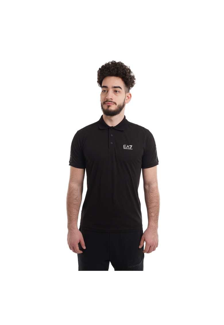 Поло тениска Emporio Armani Train Logo Series M Tape Polo CO 3DPF23PJ02Z00200 EA7