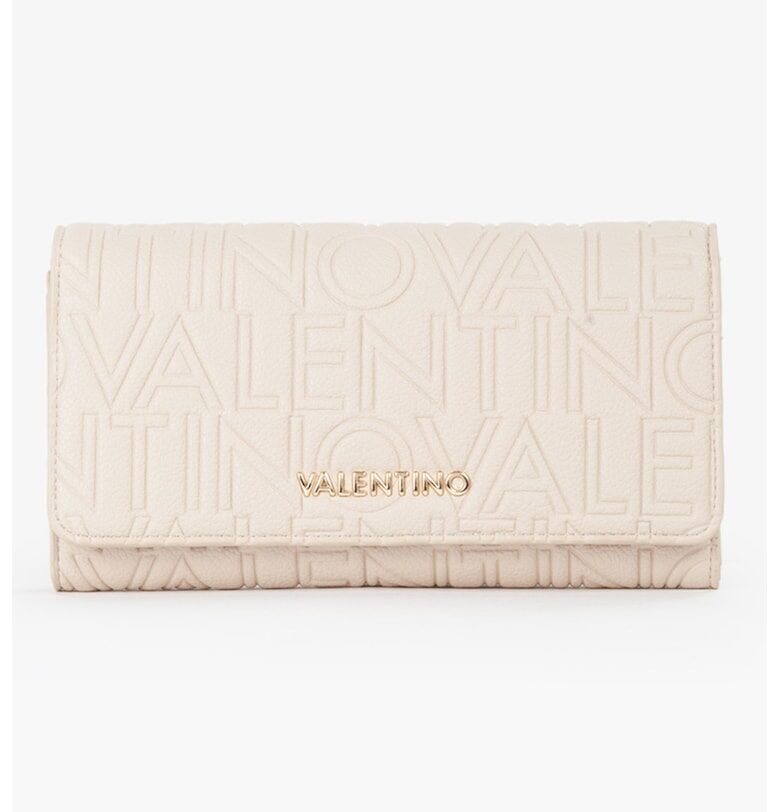 Портмоне Pansy от еко кожа с капаче и монограм Valentino Bags