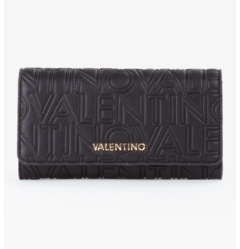 Портмоне Pansy от еко кожа с капаче и монограм Valentino Bags