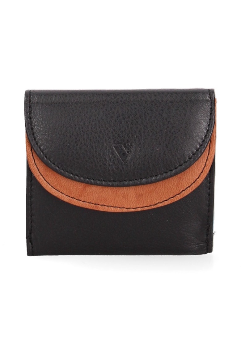 Портмоне от еко кожа с външен джоб - Многоцветен Sergio Valentini