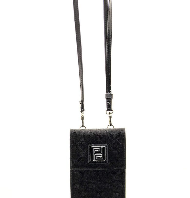 Портмоне от еко кожа с отделяща се презрамка - Черен SilverPolo