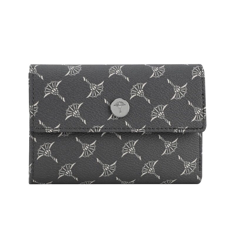 Портфейл Cortina 1.0 от еко кожа с прегъване - Антрацитно сиво/Крем Joop