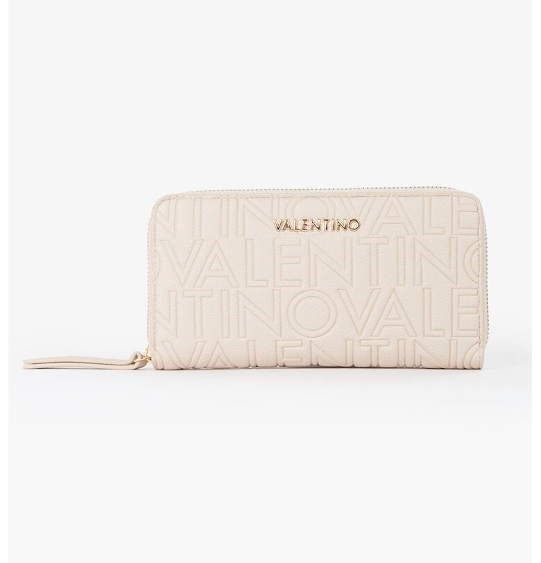 Портфейл Pansy от еко кожа с цип и монограм Valentino Bags