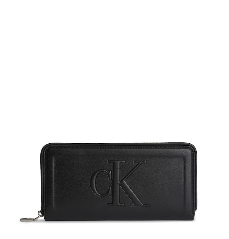 Портфейл за жени -  Изкуствена кожа - Черен CALVIN KLEIN