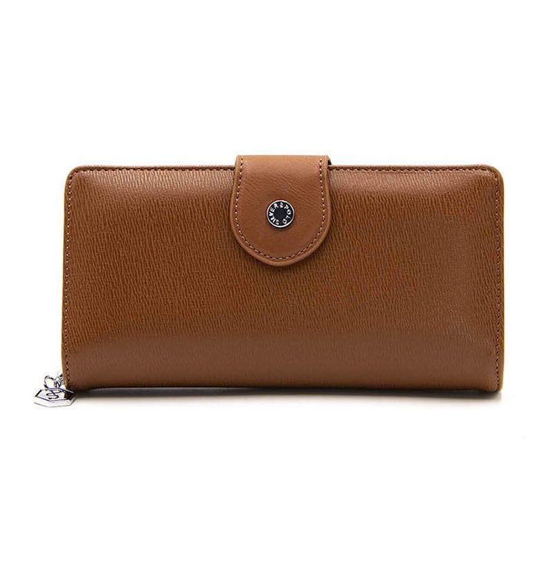 Портфейл от еко кожа - Карамел SilverPolo