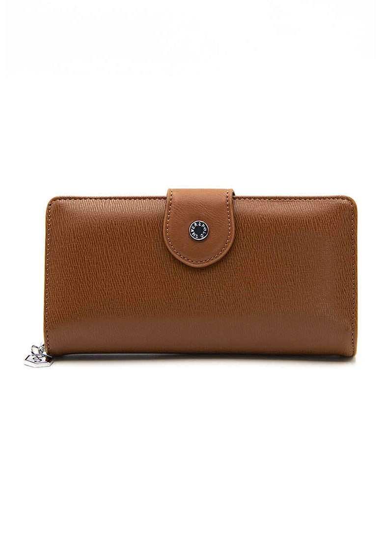 Портфейл от еко кожа - Карамел SilverPolo