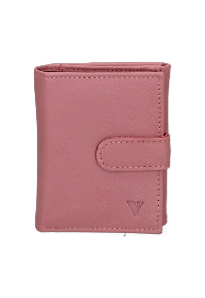Портфейл от еко кожа - Прашно розово Sergio Valentini