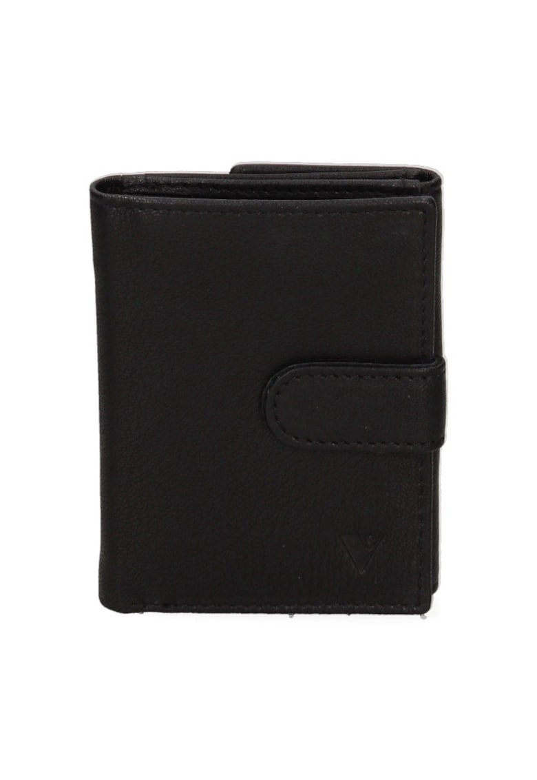Портфейл от еко кожа - Черен Sergio Valentini