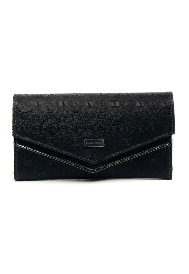 Портфейл от от еко кожа - Черен SilverPolo